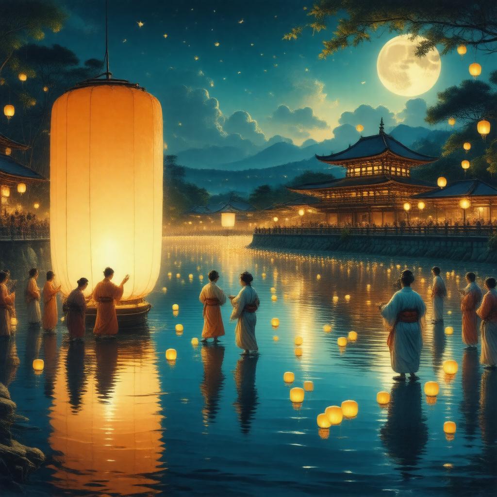 Click to view larger image AI-created image of Obon