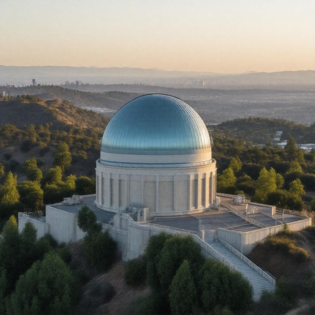 Click to view larger image AI-created image of Observatories of the Carnegie Institution for Science