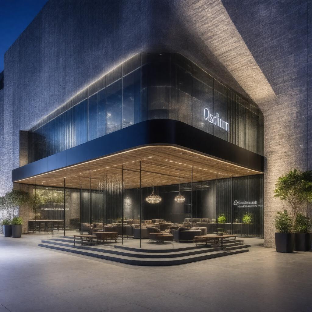 AI-created image of Obsidian Hall