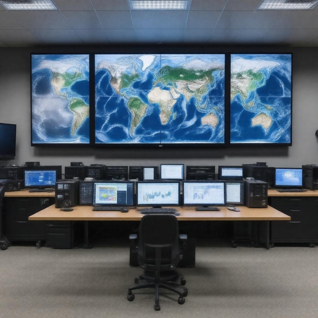 AI-created image of Ocean Prediction Center