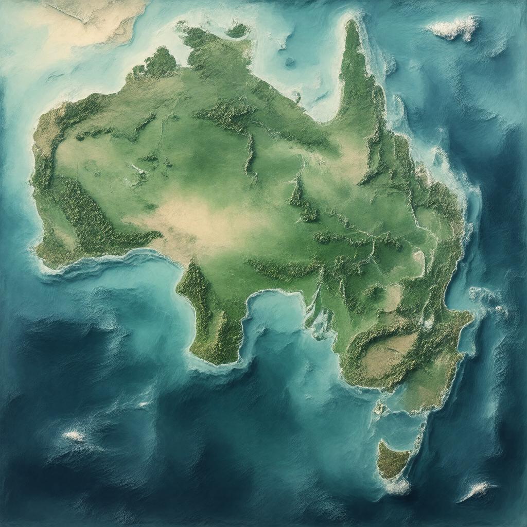 AI-created image of Oceania