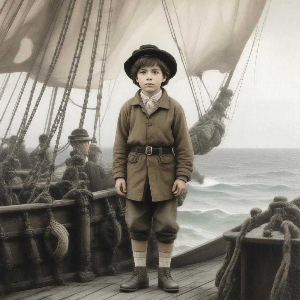 Click to view larger image AI-created image of Oceanus Hopkins