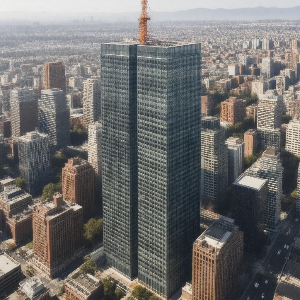 AI-created image of Oceanwide Center