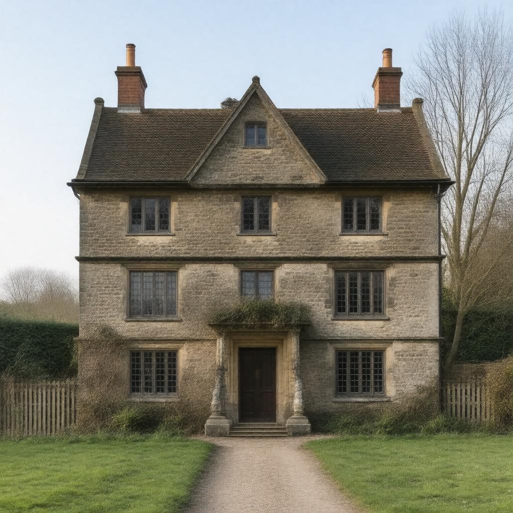Click to view larger image AI-created image of Ockham Park, Surrey, England