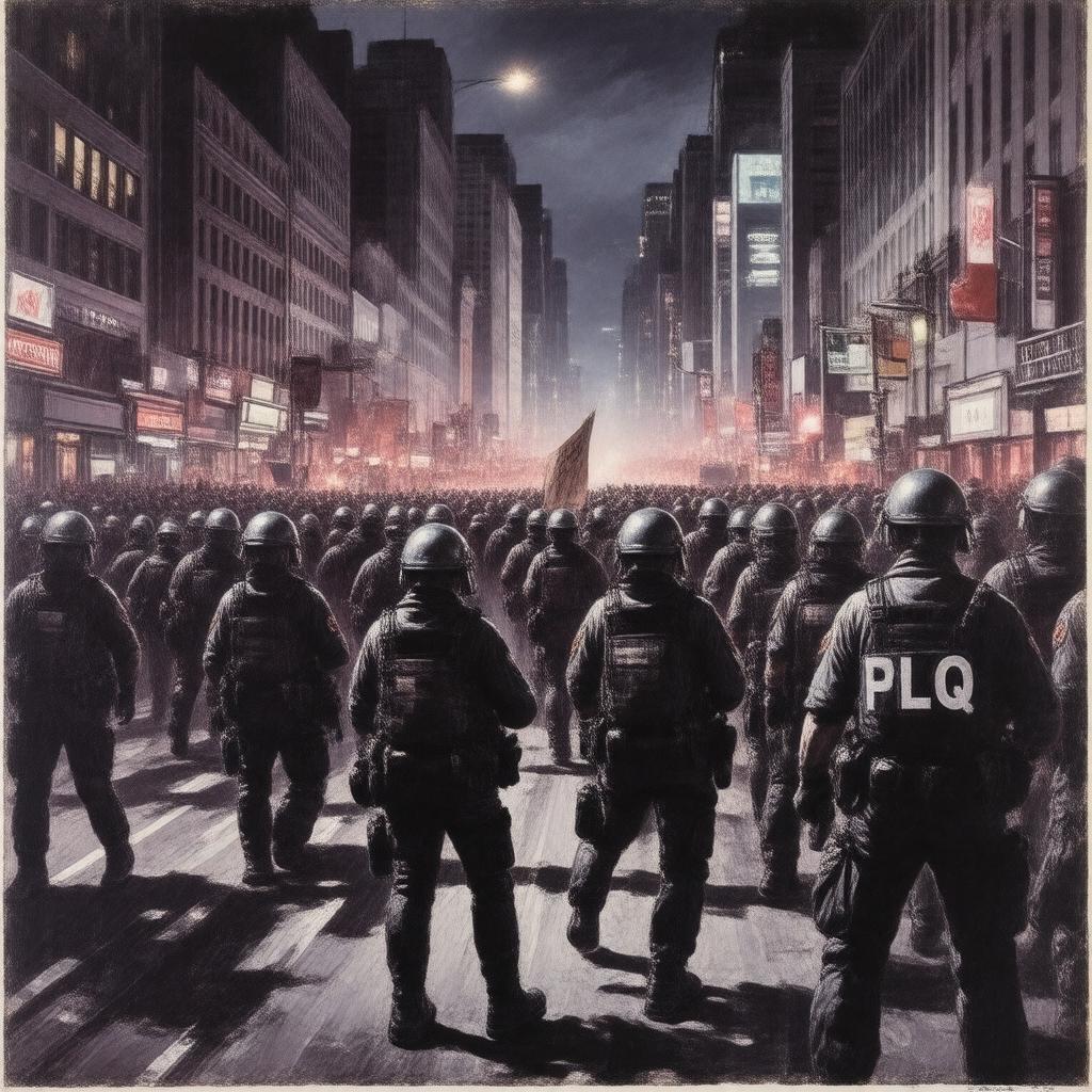 AI-created image of October Crisis