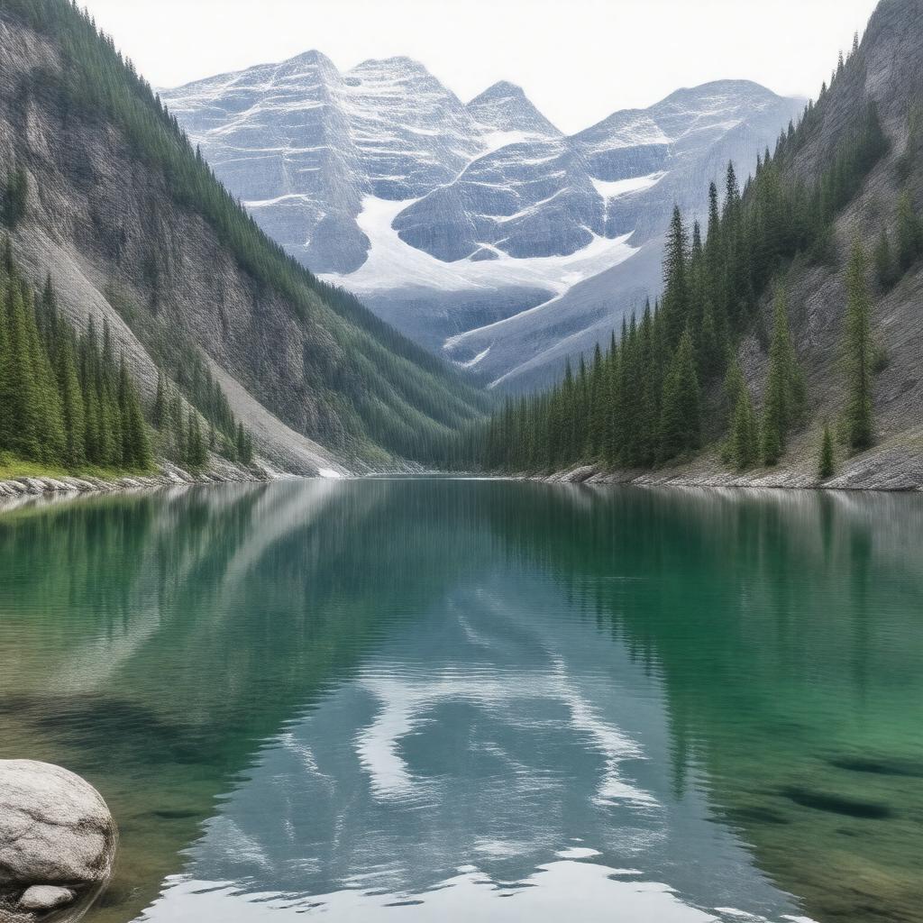 AI-created image of Odaray Lake