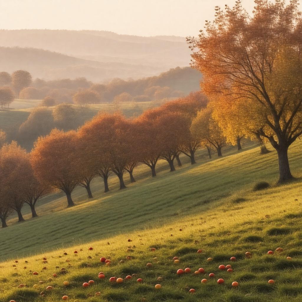 Click to view larger image AI-created image of Ode to Autumn