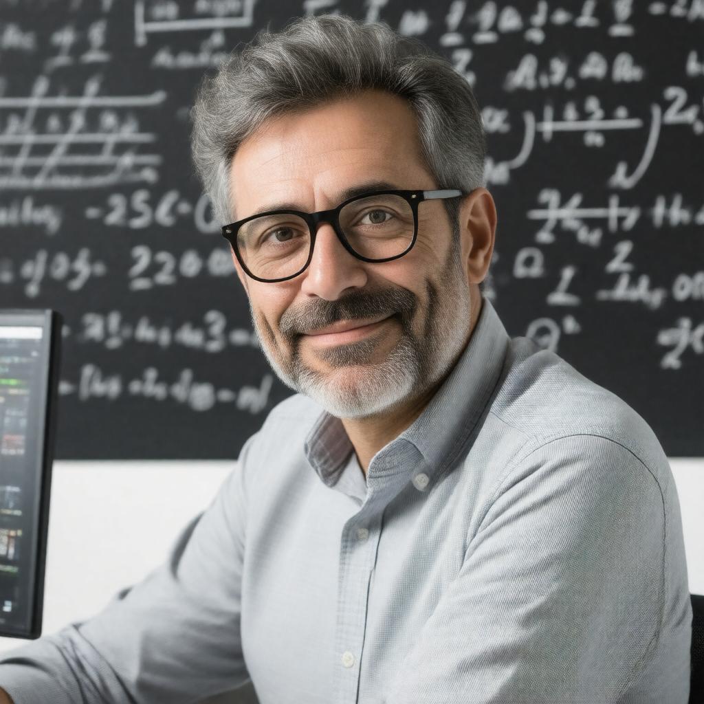 AI-created image of Oded Goldreich