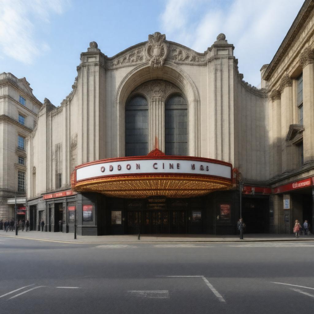 AI-created image of Odeon Cinemas chain