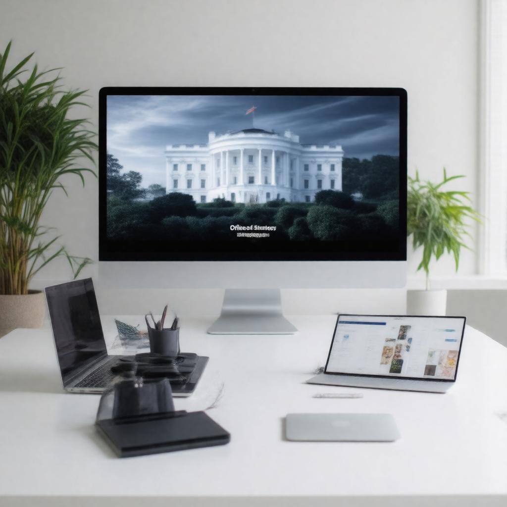 Click to view larger image AI-created image of Office of Digital Strategy