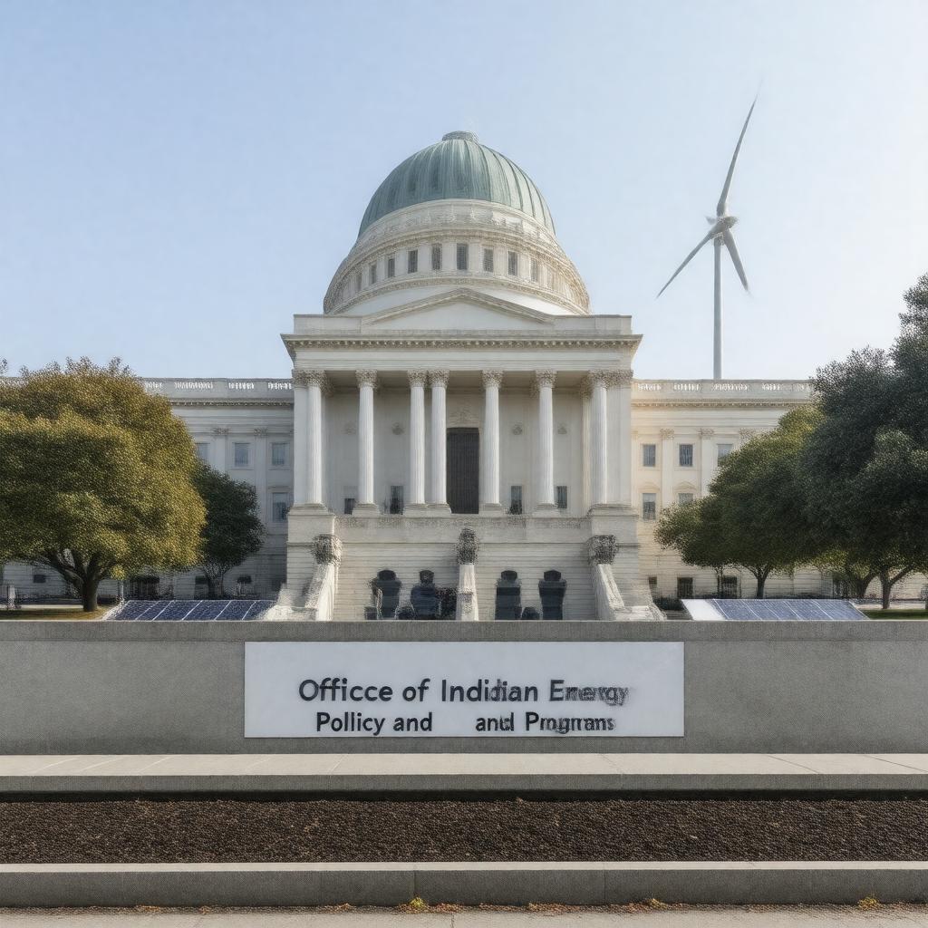 Click to view larger image AI-created image of Office of Indian Energy Policy and Programs