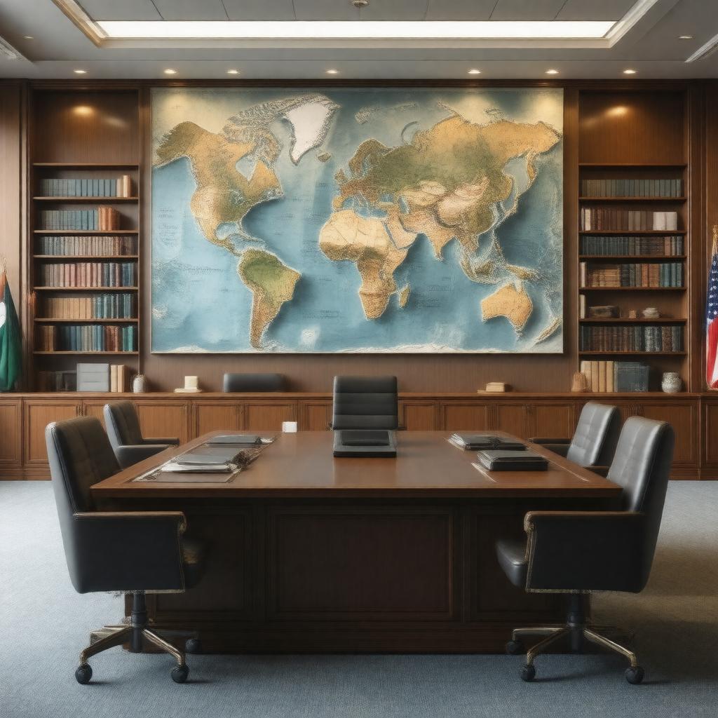 Click to view larger image AI-created image of Office of Japan, Korea, and APEC