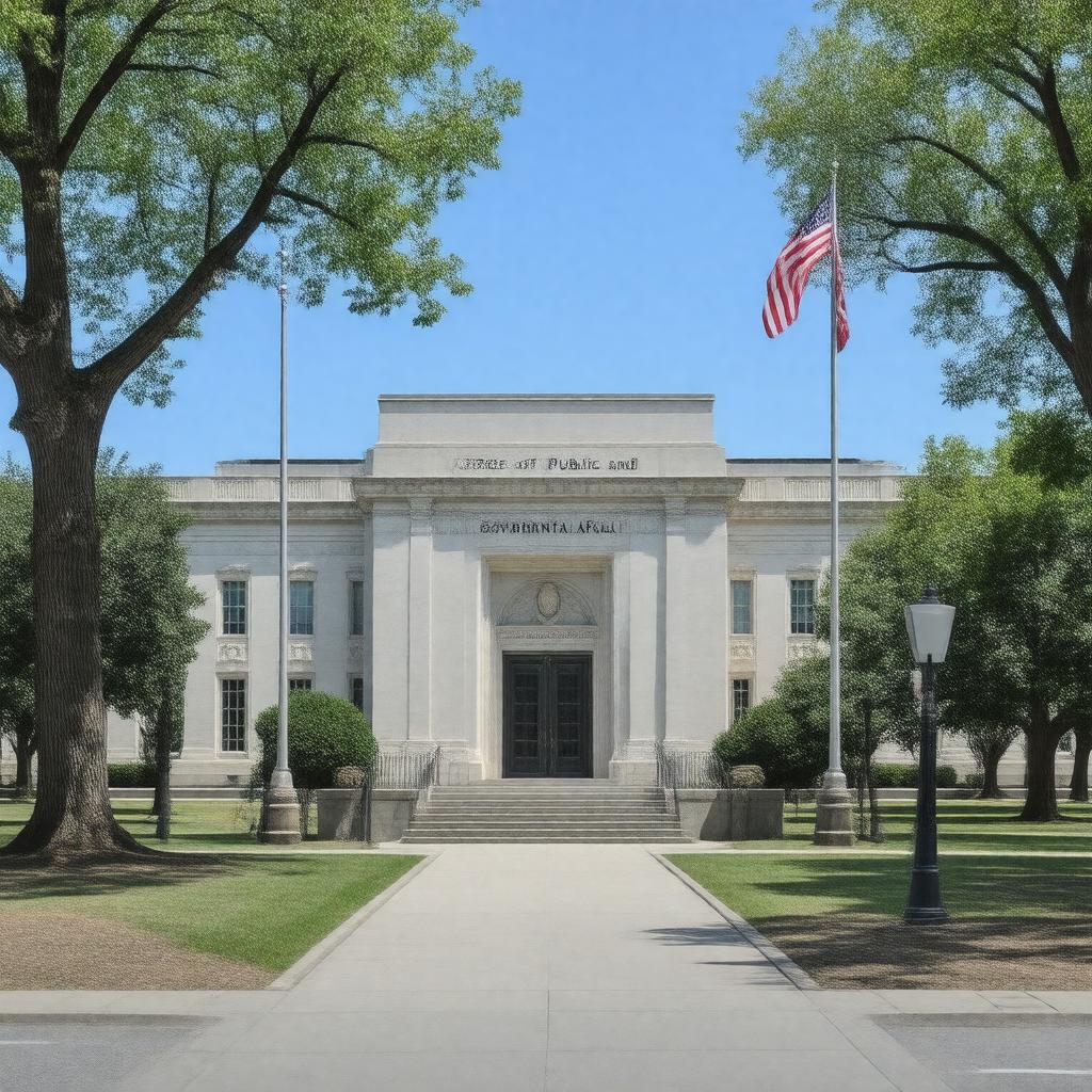 Click to view larger image AI-created image of Office of Public and Governmental Affairs