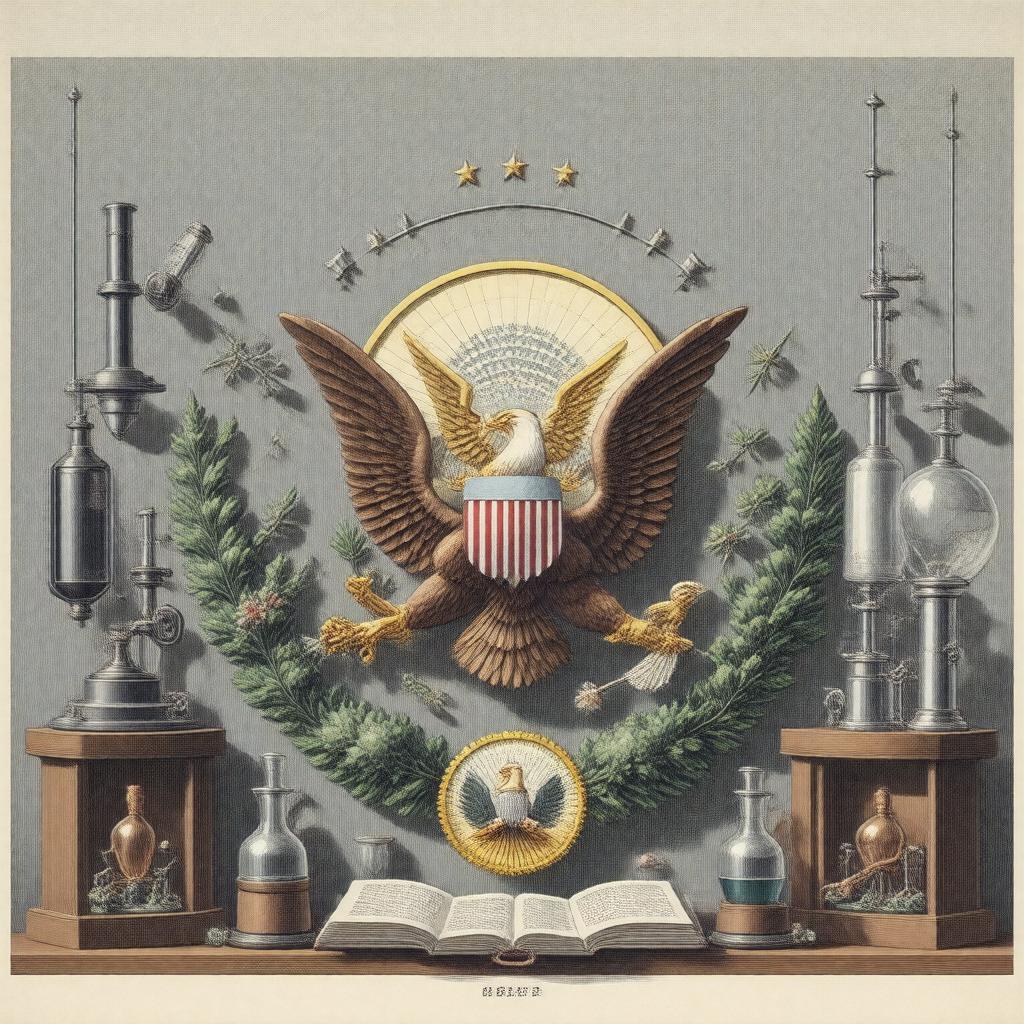 Click to view larger image AI-created image of Office of Scientific Research and Development