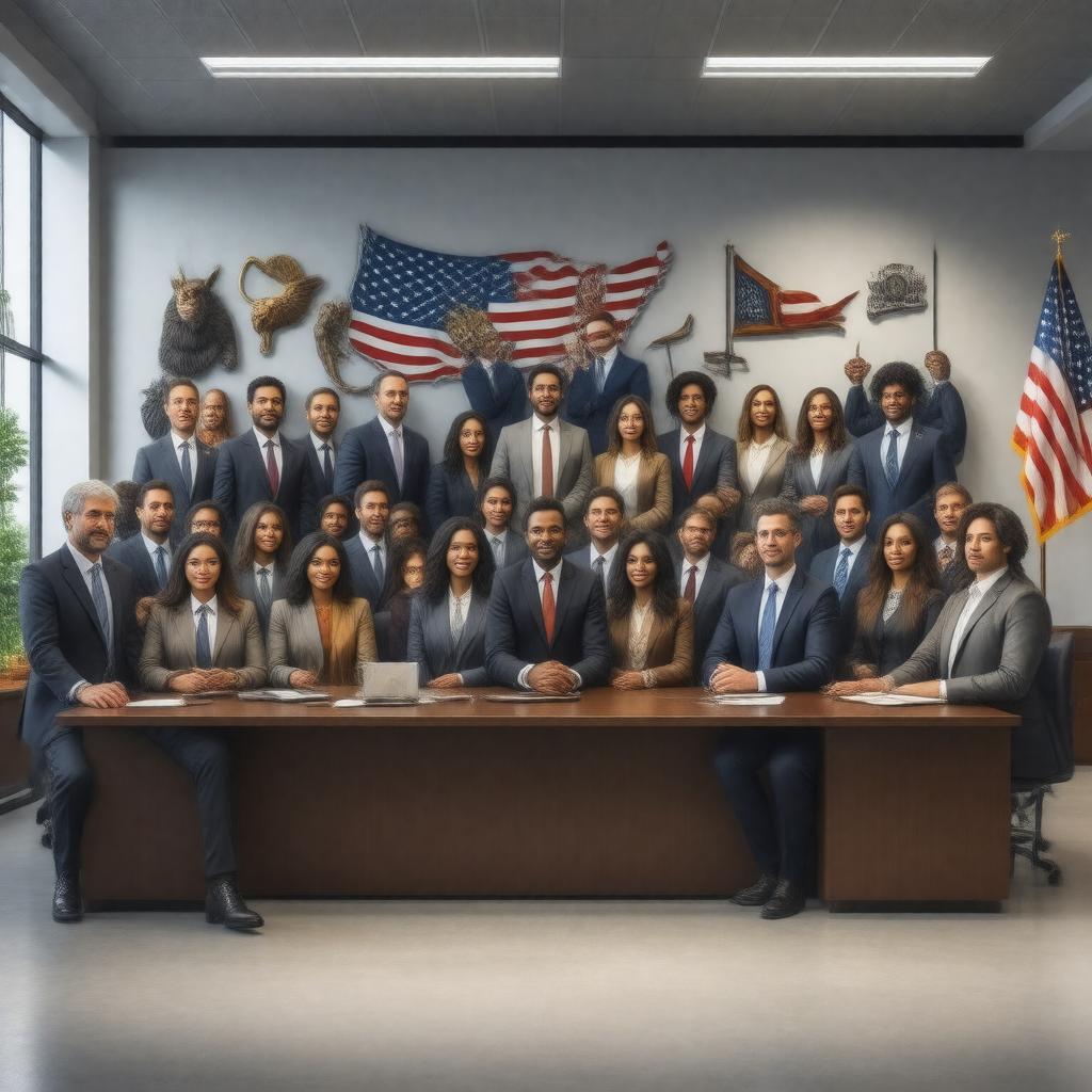 Click to view larger image AI-created image of Office of Workplace Diversity