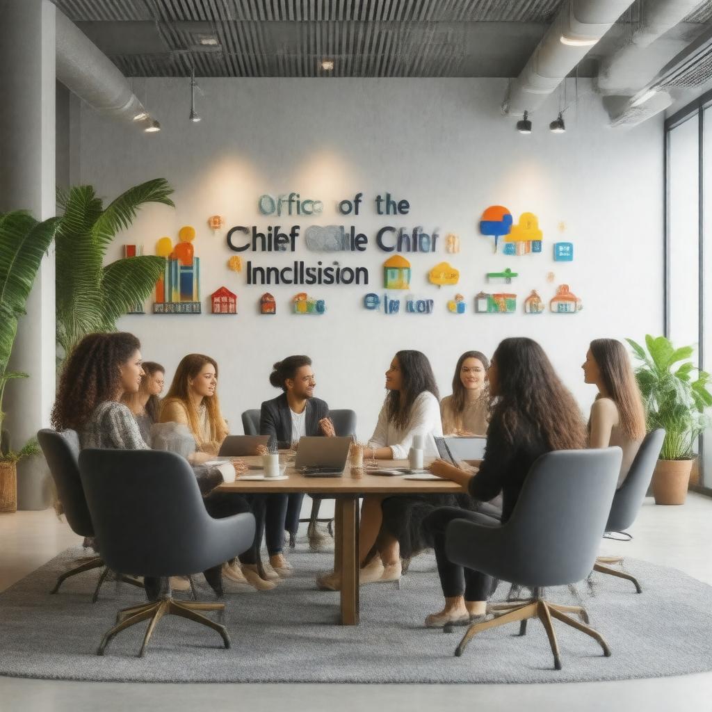 Click to view larger image AI-created image of Office of the Chief Inclusion Officer