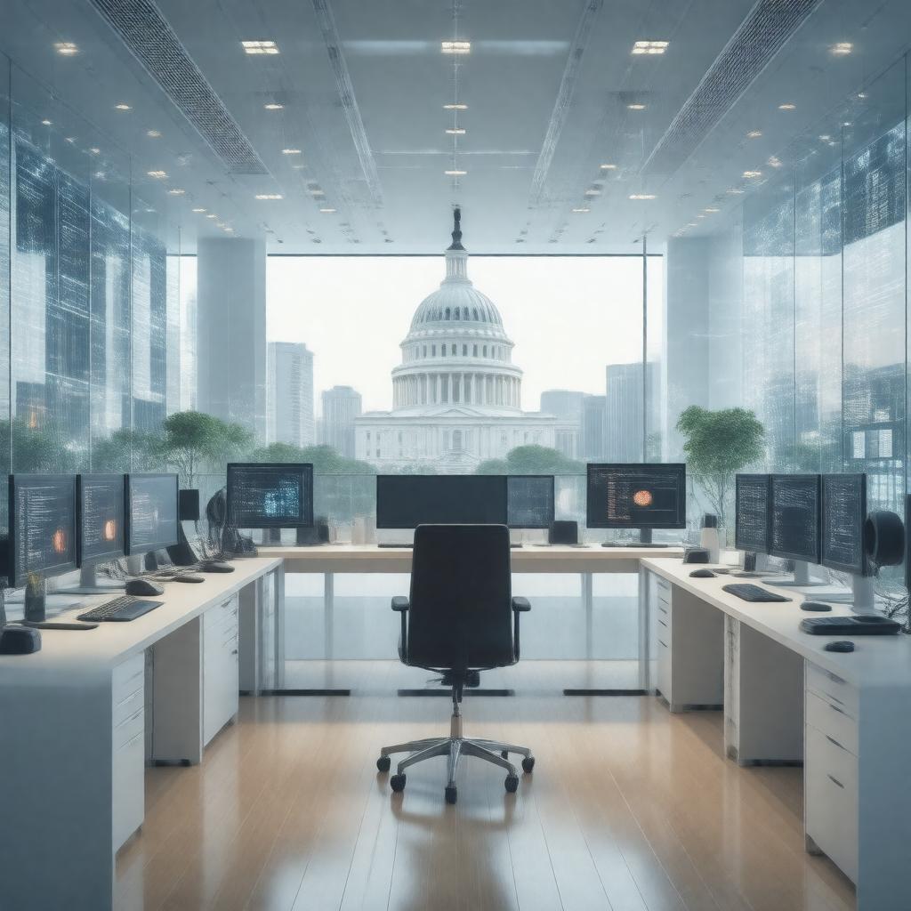 Click to view larger image AI-created image of Office of the Chief Information Officer