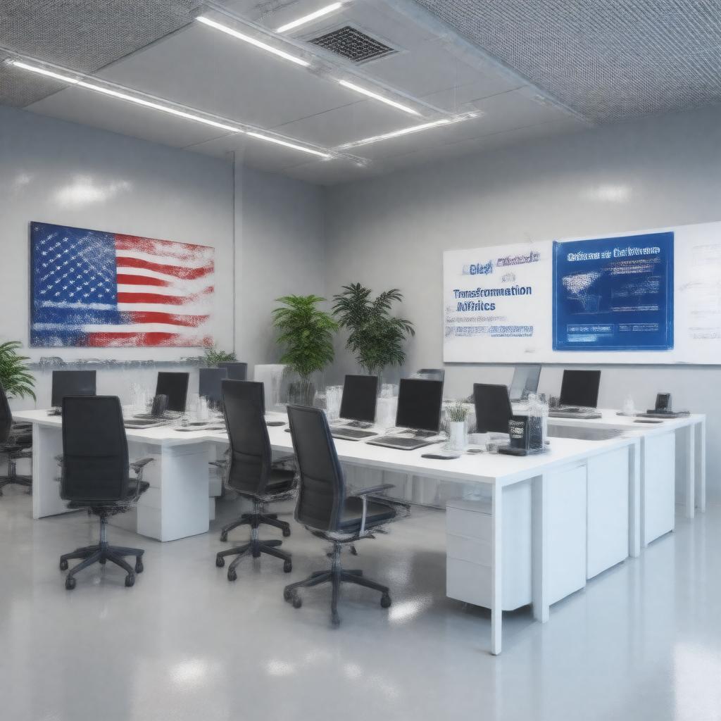 Click to view larger image AI-created image of Office of the Chief Transformation Officer
