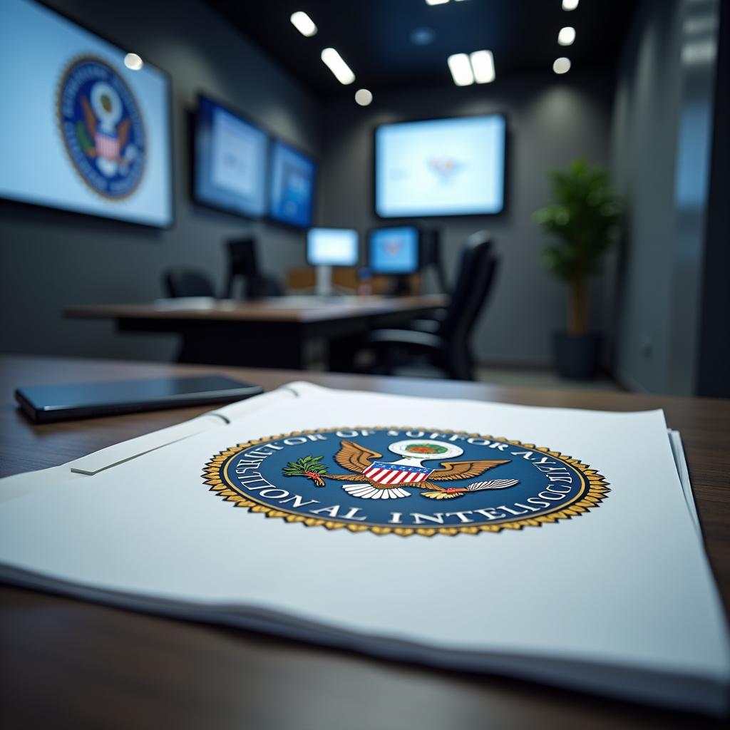 Click to view larger image AI-created image of Office of the Director of National Intelligence