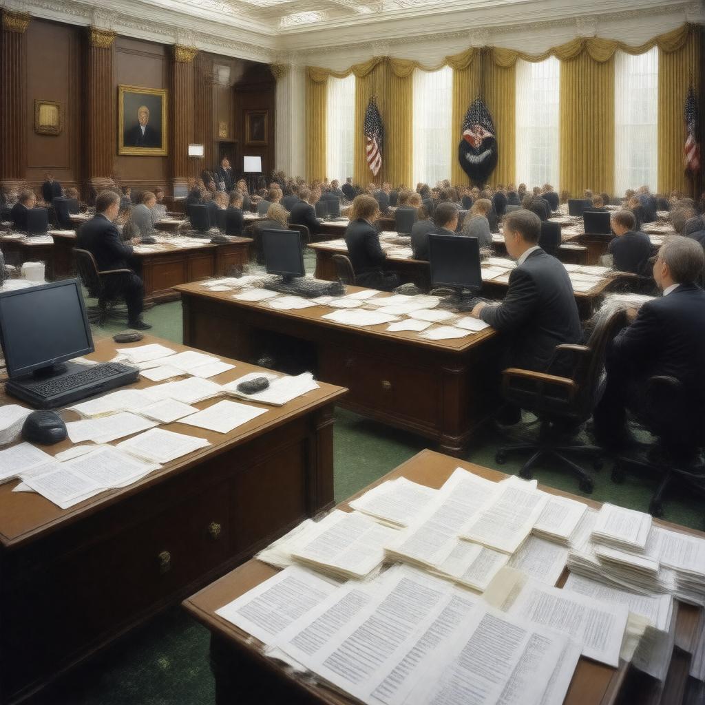 AI-created image of Office of the Staff Secretary