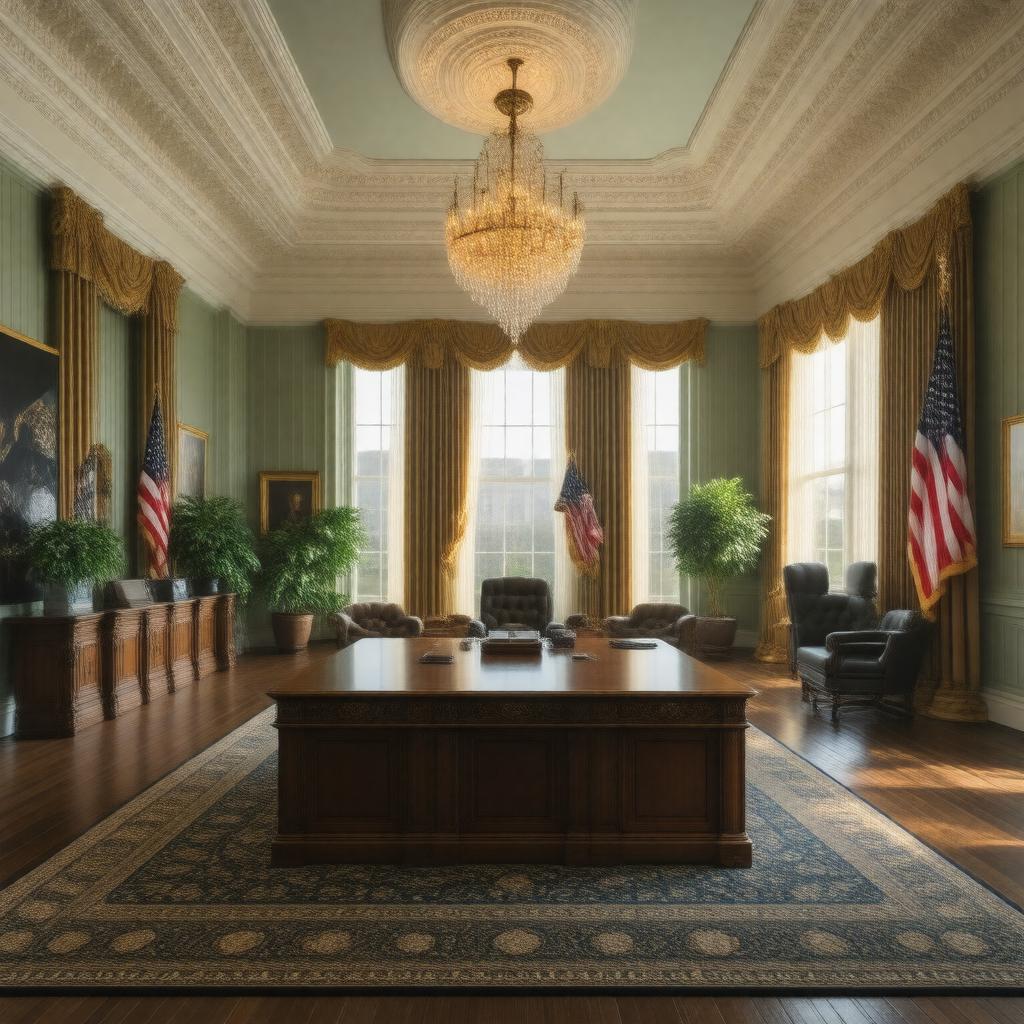 Click to view larger image AI-created image of Office of the Vice President