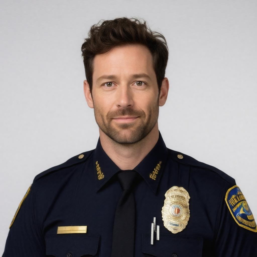 AI-created image of Officer Nathan Rhodes