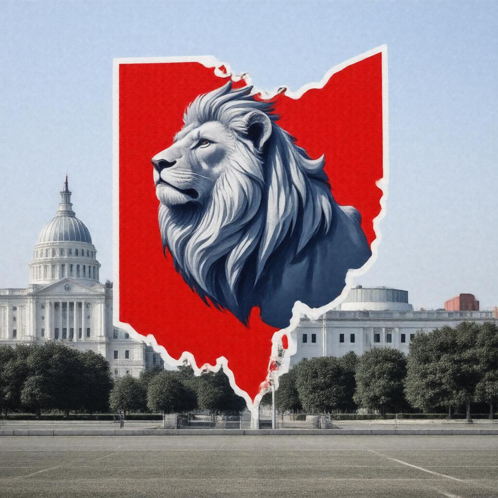 AI-created image of Ohio Republican Party