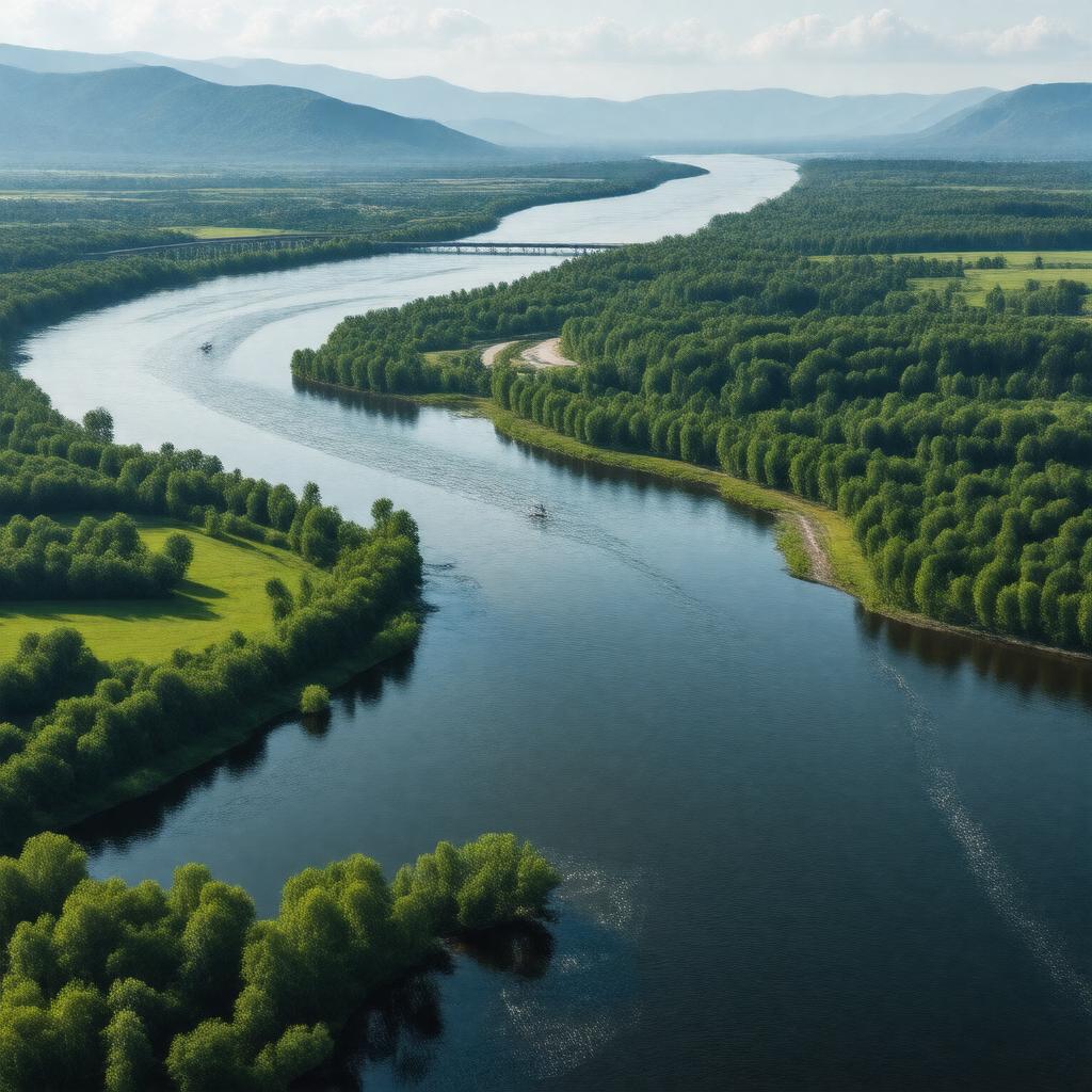 AI-created image of Ohio River