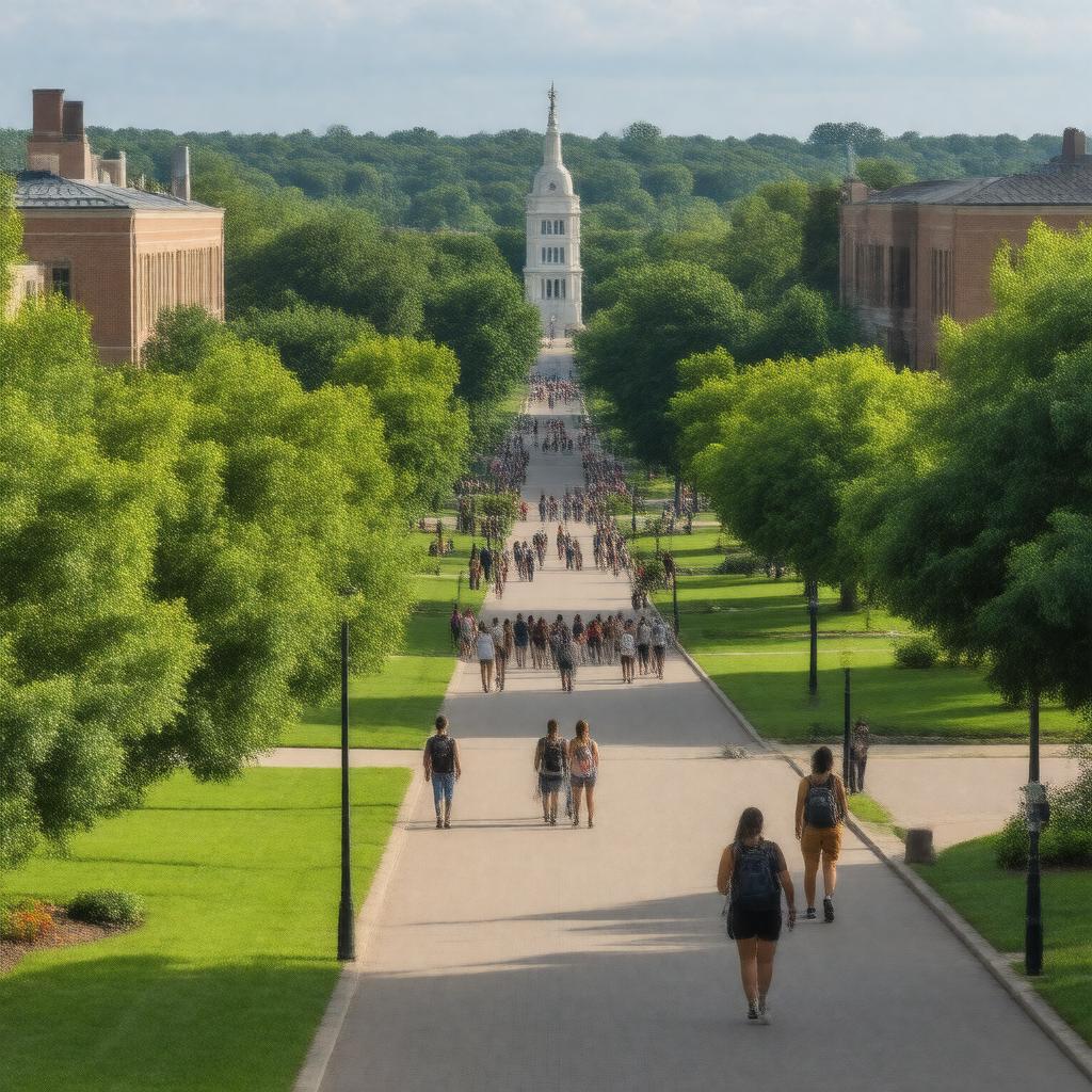 AI-created image of Ohio State University System