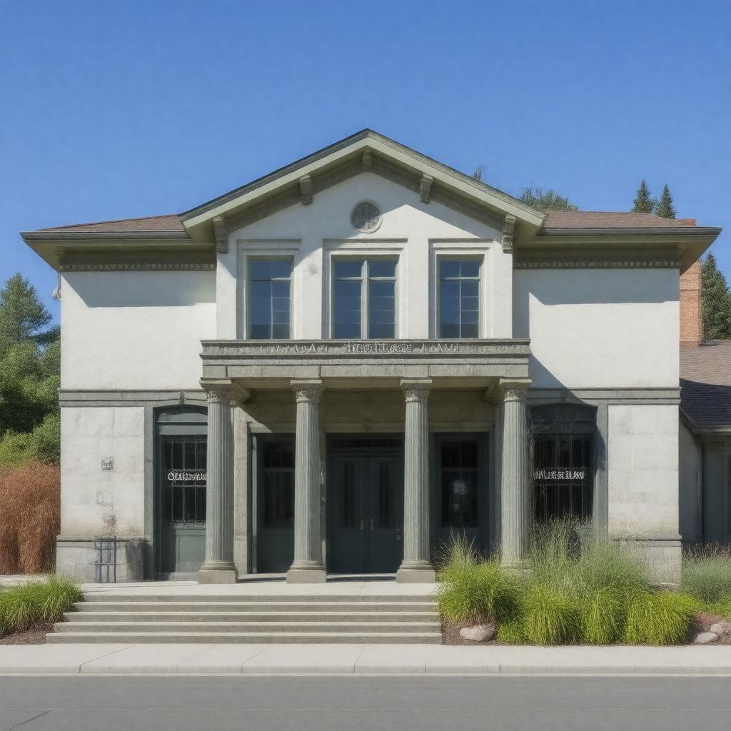 AI-created image of Okanagan Heritage Museum