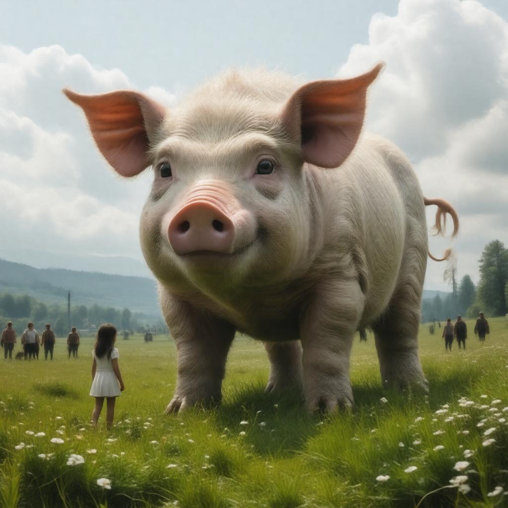 AI-created image of Okja