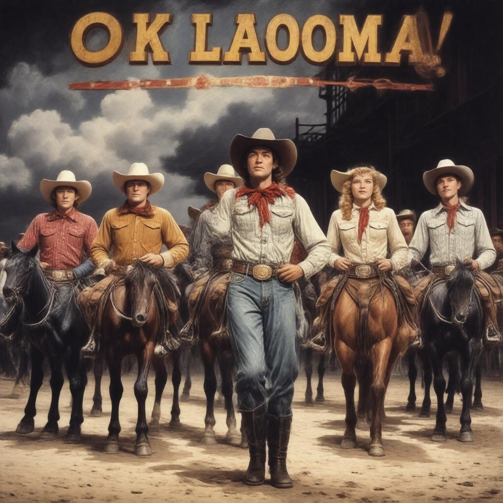 AI-created image of Oklahoma!