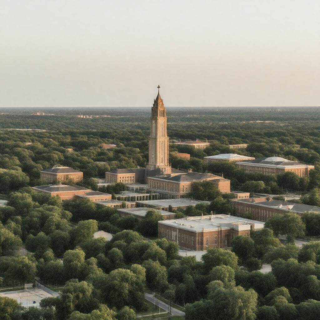 AI-created image of Oklahoma A&M College