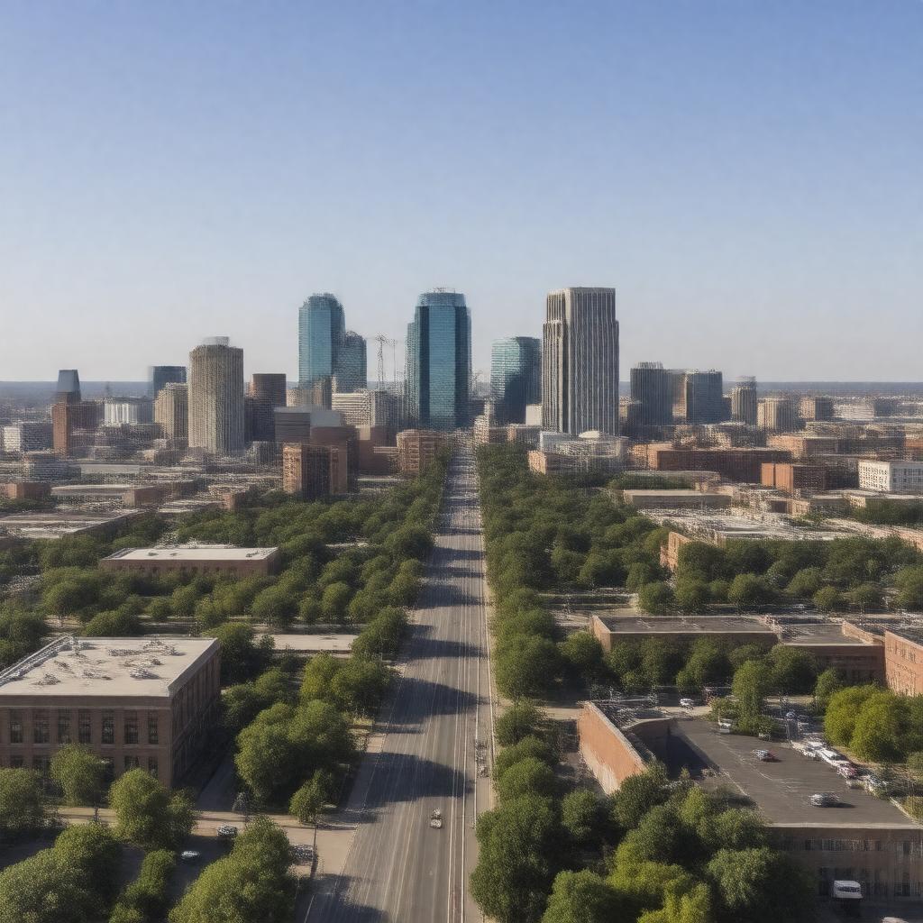 AI-created image of Oklahoma City