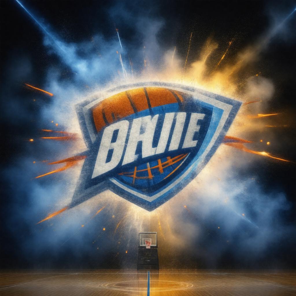 AI-created image of Oklahoma City Thunder