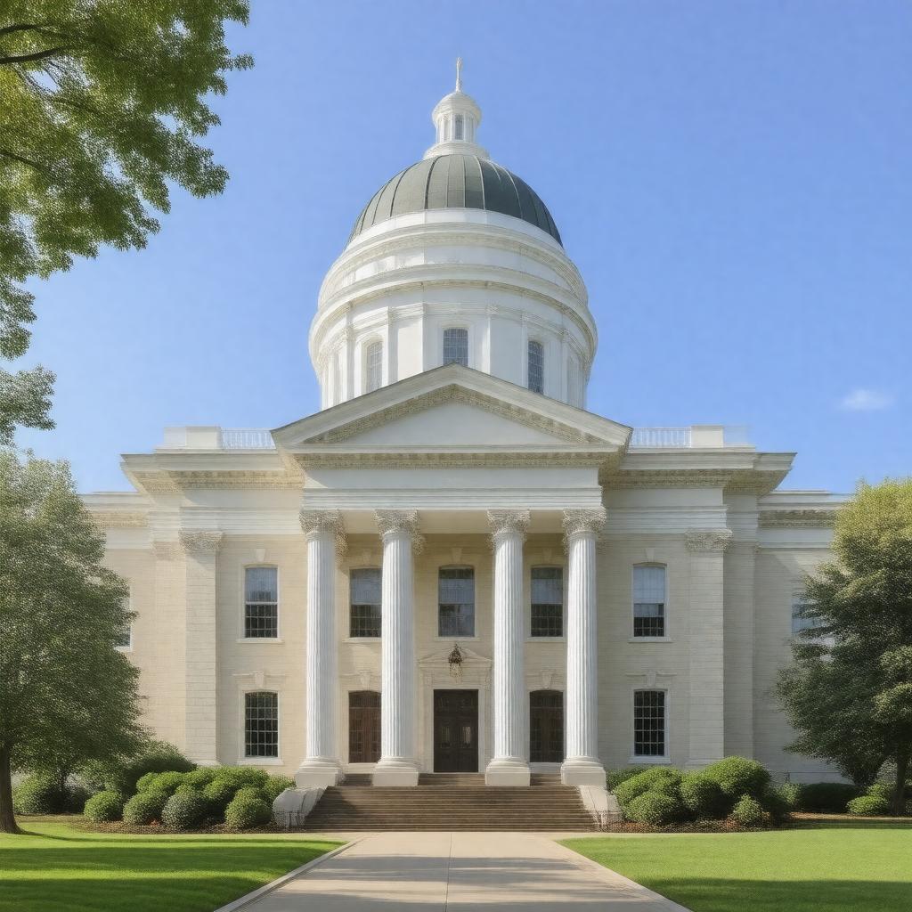 AI-created image of Old Capitol