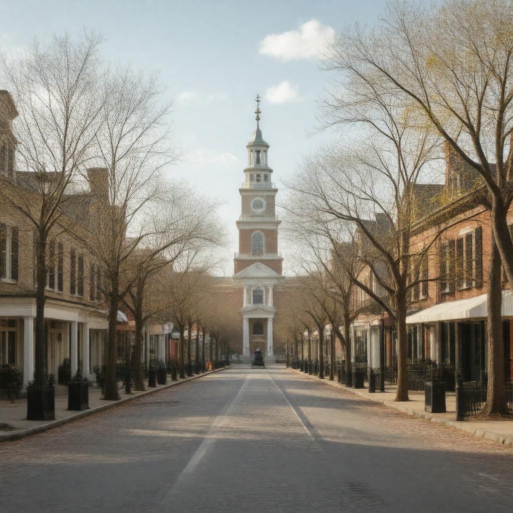 AI-created image of Old City