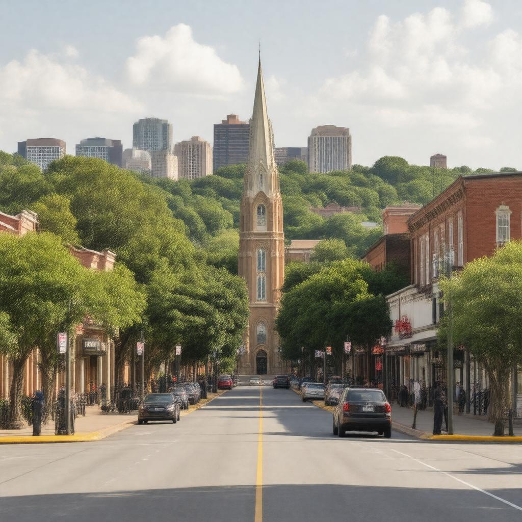 AI-created image of Old Fourth Ward