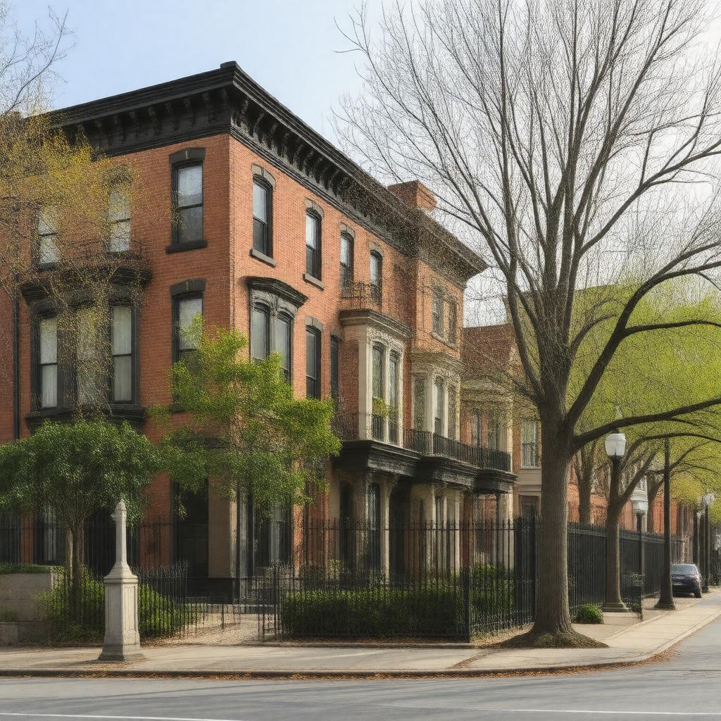 AI-created image of Old Goucher
