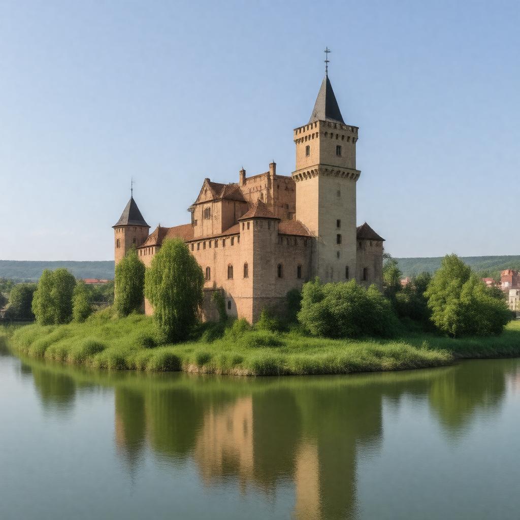 Click to view larger image AI-created image of Old Grodno Castle