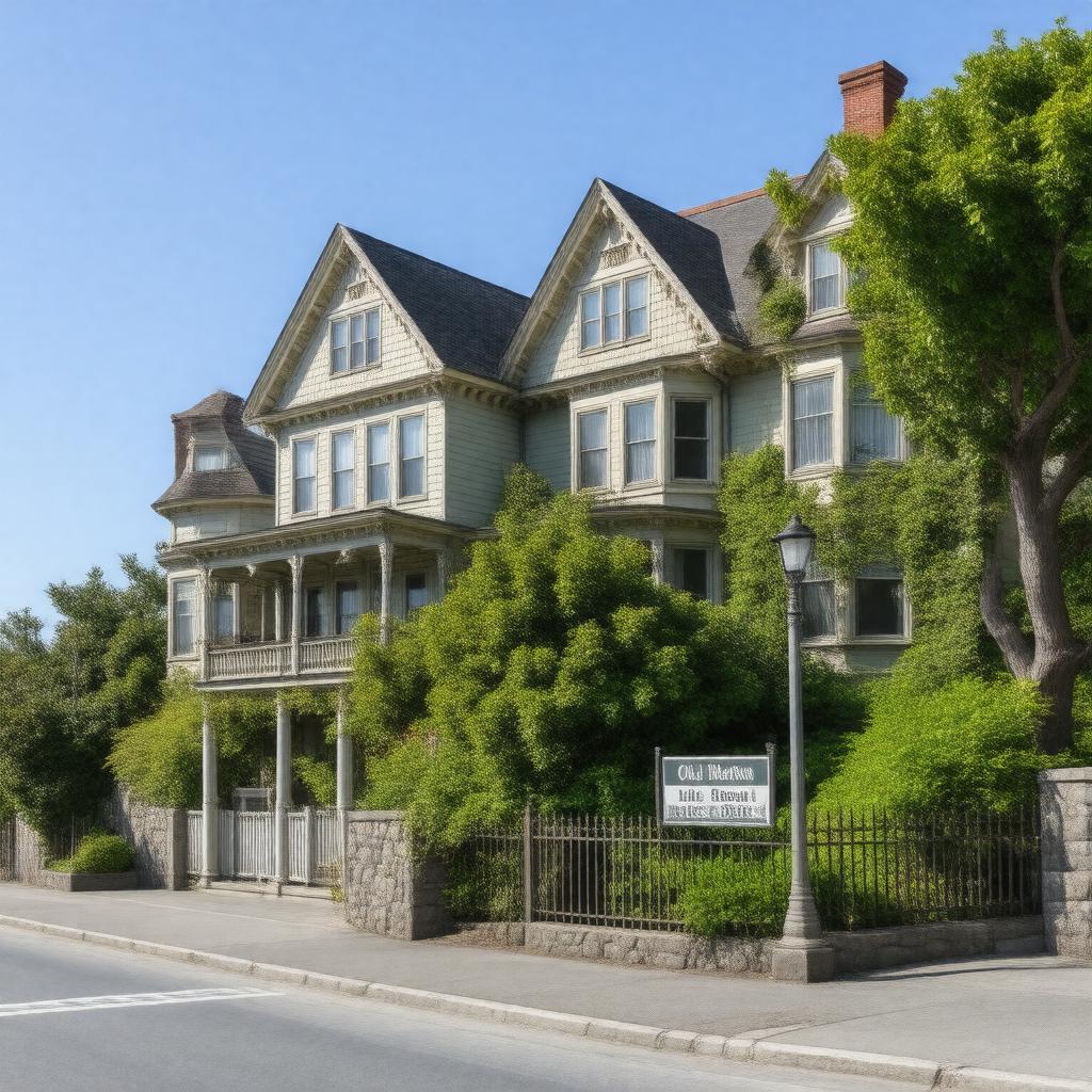 AI-created image of Old Harbor Historic District