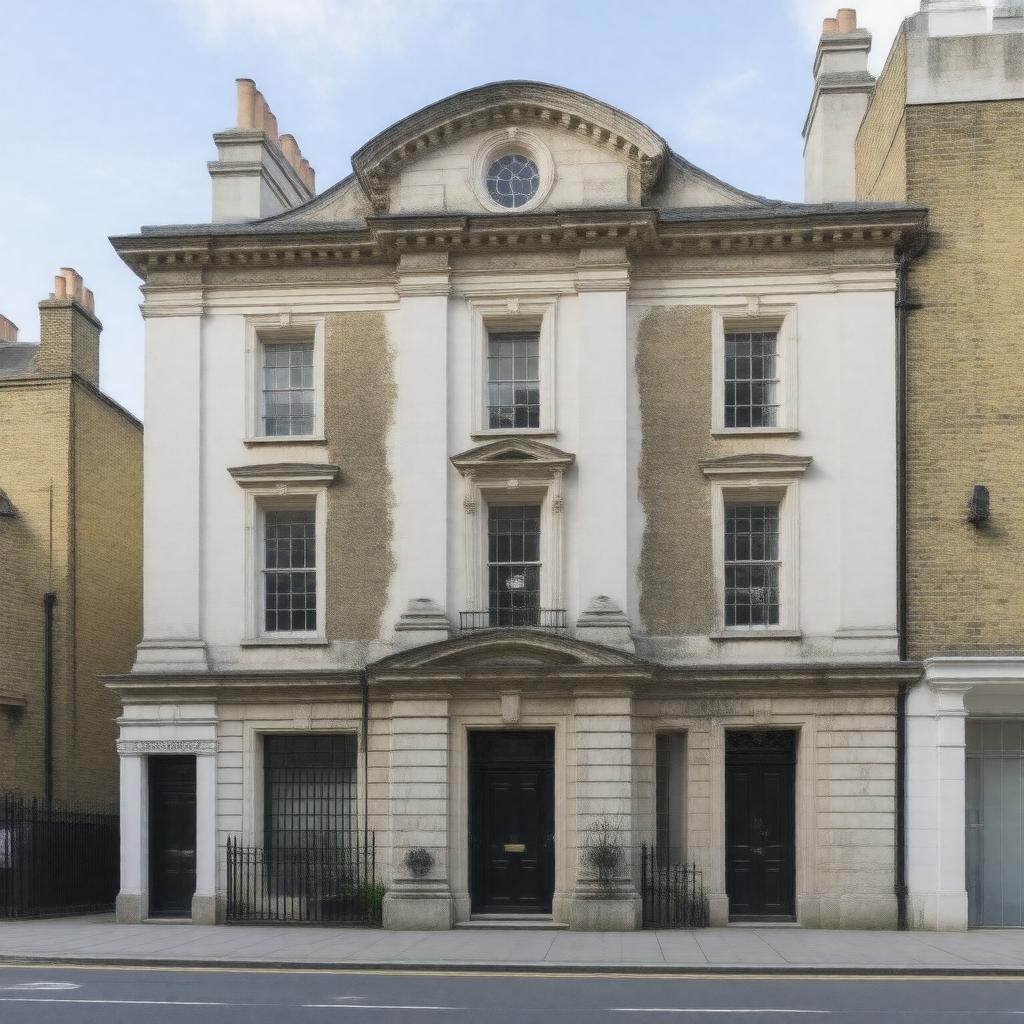 AI-created image of Old Islington Vestry Hall