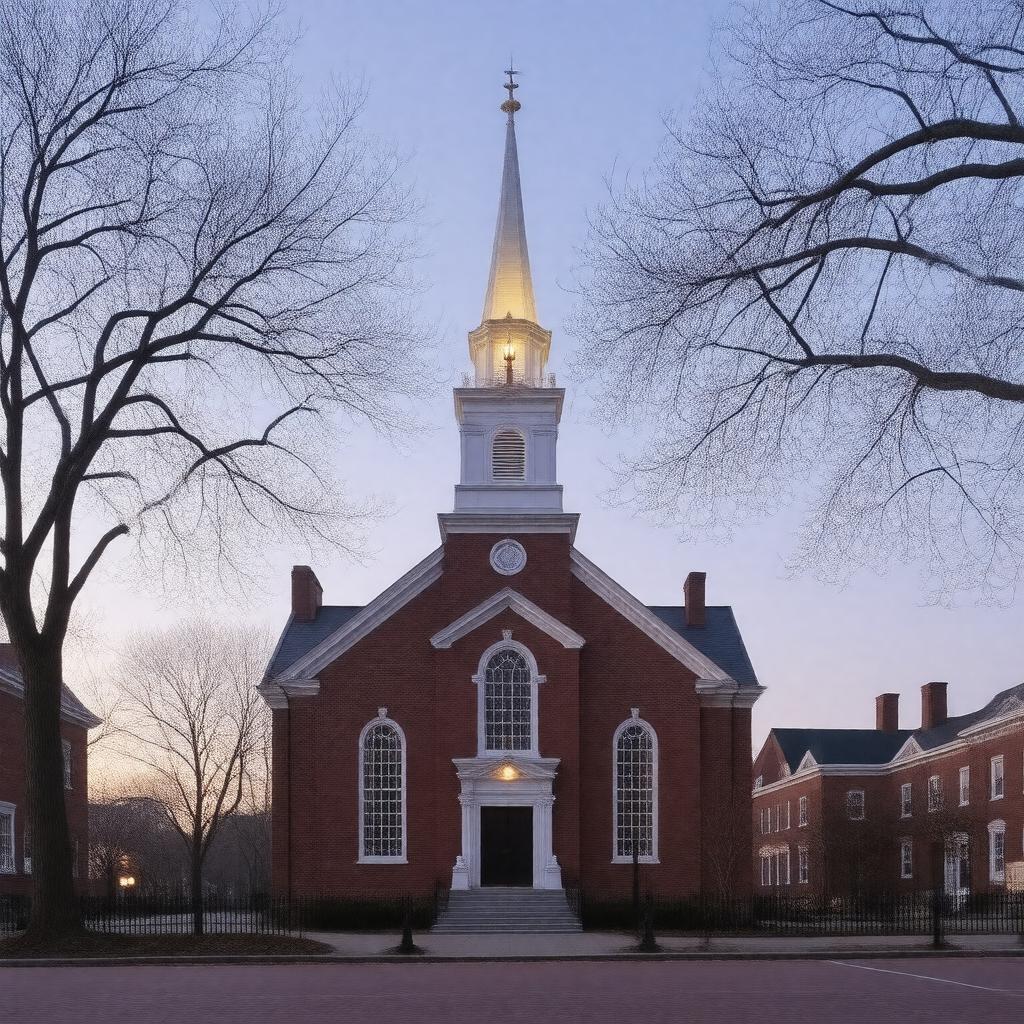 AI-created image of Old North Church