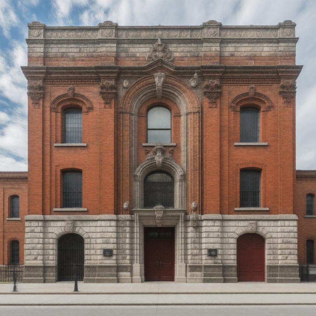 Click to view larger image AI-created image of Old Red Museum