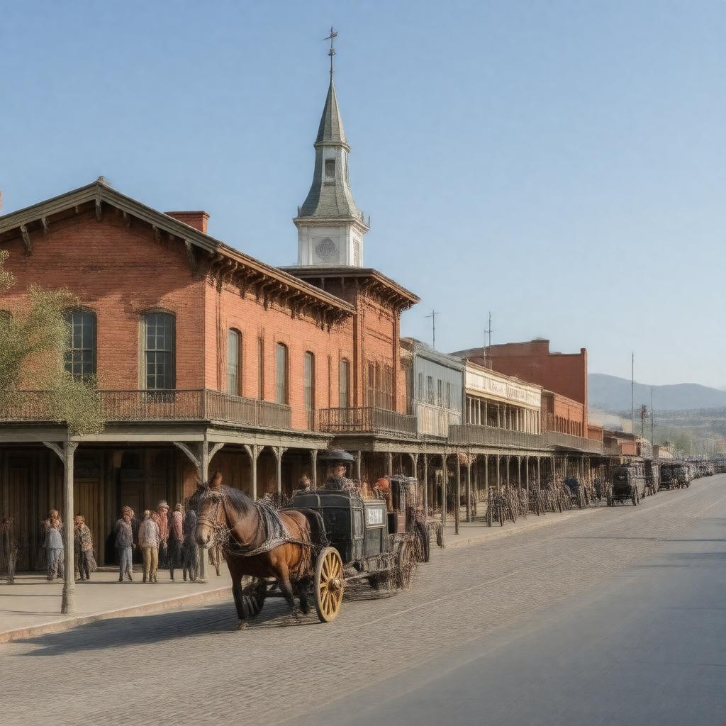AI-created image of Old Sacramento