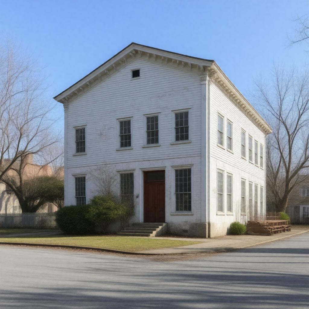 Click to view larger image AI-created image of Old Schwamb Mill