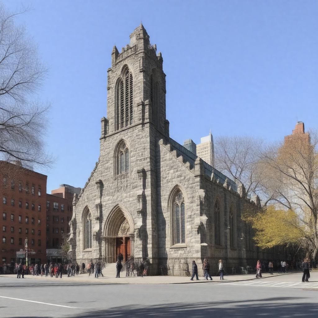 AI-created image of Old South Church