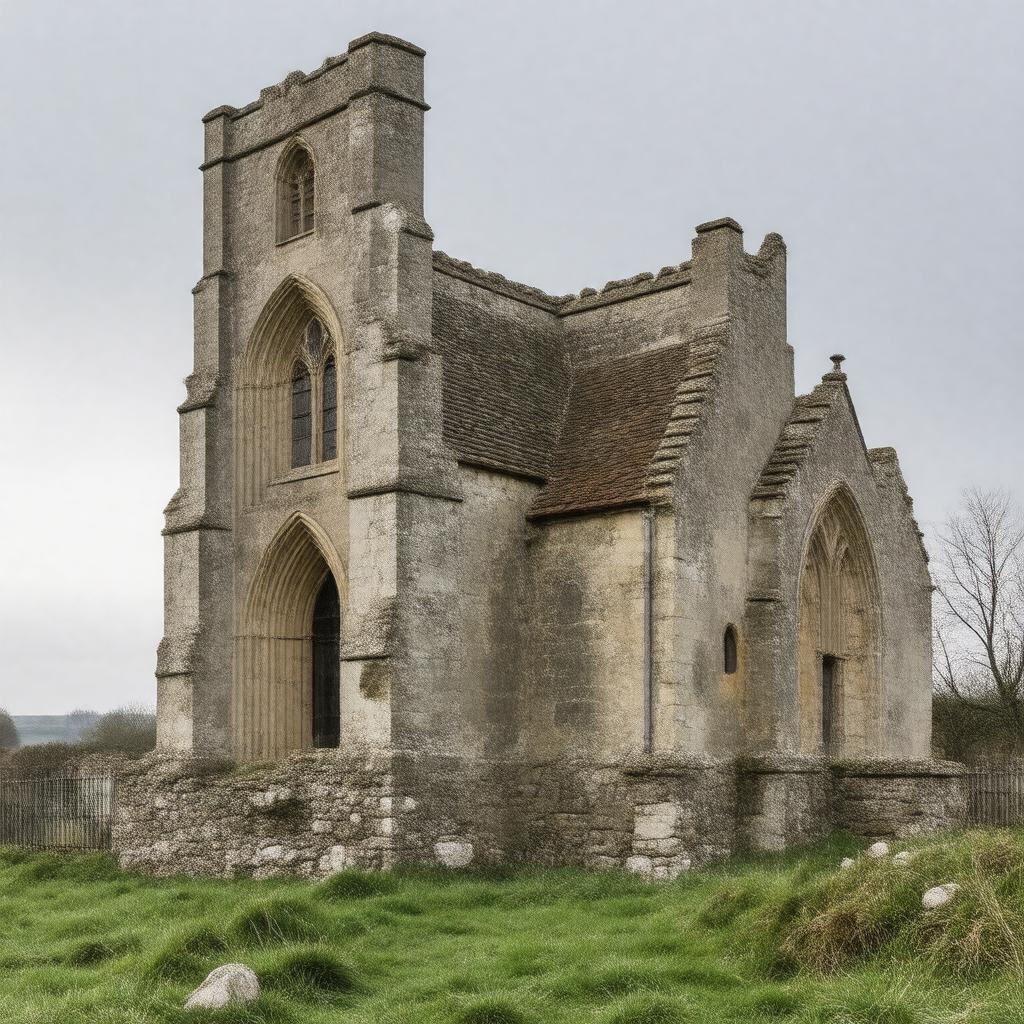 AI-created image of Old St Lawrence Church