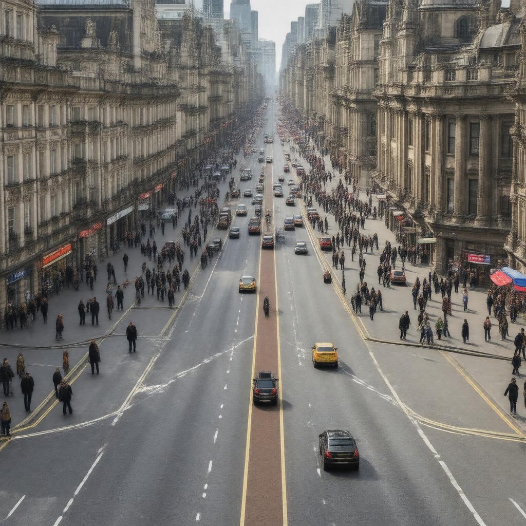 AI-created image of Old Street