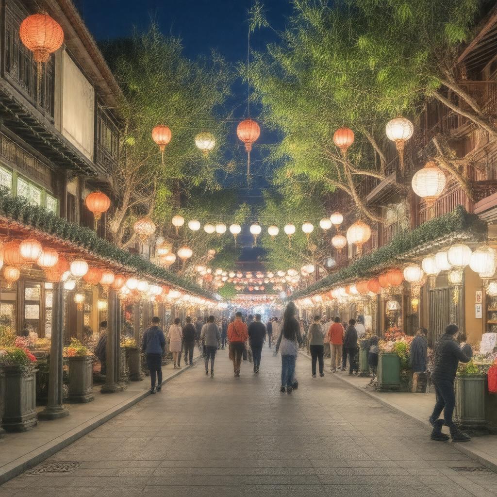 AI-created image of Old Town Chinatown neighborhood